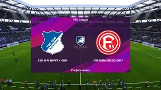 PES 2020 | Hoffenheim vs Fortuna Dusseldorf - Germany Bundesliga | 30 November 2019 | Full Gameplay