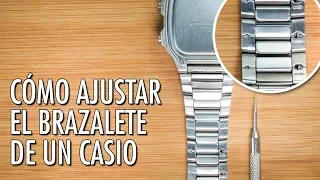 Cómo Ajustar El Brazalete / Pulso de un Reloj Casio