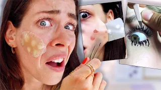 Ich teste EURE BEAUTY HACKS… Euer Ernst?!