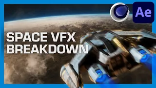 I Created a Sci-Fi Space Scene Using Stock Footage | VFX Breakdown