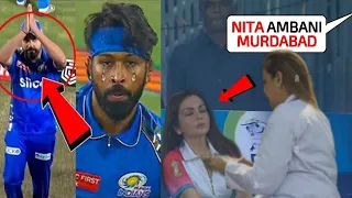 IPL 2024 Nita Ambani got unconscious when the crowd started shouting "Rohit" during #mi