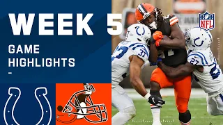 Colts vs. Browns Week 5 Highlights | NFL 2020