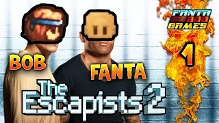 The Escapists 2 - Ep.1 - Let's Play COOP avec TheFantasio974 et Bob Lennon FR HD