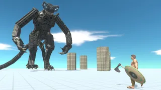 Slattern from Pacific Rim vs Godzilla and ALL UNITS ARBS Animal Revolt Battle Simulator