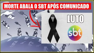 MORTE NO SBT ABALA A TODOS SILVIO SANTOS NÃO ESPERAVA LUTO E TRISTEZA APÓS COMUNICADO