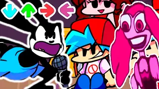 КРОЛИК ОСВАЛЬД И УГАРНАЯ ШПИНЕЛЬ FNF ! - FRIDAY NIGHT FUNKIN VS Oswald The Lucky Rabbit