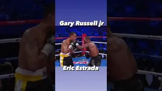 Gary Russell jr vs Eric Estrada lightning hand speed