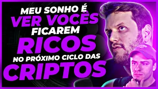 O MEU SONHO É VER VOCÊS FICAREM RICOS NO PRÓXIMO CICLO DO BITCOIN E CRIPTOMOEDAS AUGUSTO BACKES