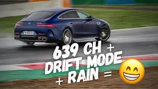 639 ch en Drift Mode... sous la pluie !