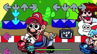 VS Super Mario Kart Fnf Mod