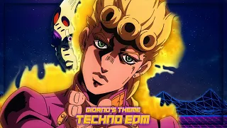 JoJo's Bizarre Adventure - Golden Wind - Giorno's Theme Techno EDM Remix