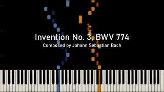 Bach - Invention No. 3, BWV 774