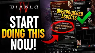 Diablo 4 - 5 HUGE Endgame Mistakes Holding you Back RIGHT NOW!