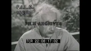 Albert Einstein Explaining Theory Of Relativity | Rare Video From 1920s | Albert Einstein Archives