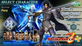 Basic Control Guide Dynasty Warriors: Strikeforce (PSP)