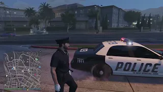 The Last Officer in Los Santos Acquires the NEW Police Cruiser (Without Completing the Chop Shop Mis