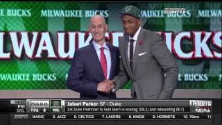 Jabari Parker #2 2014 NBA Draft Pick - Milwaukee Bucks