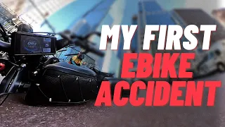 My first Ebike ACCIDENT | Ariel Rider X-Class Vlog Episode 9