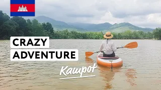 MOST UNIQUE Adventure | Kampot, Cambodia (we rescued a dog from downing)