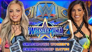 Liv Morgan vs. Raquel Rodriguez SD Women's Title Match WWE WrestleMania 41 Universe Mode WWE2K23