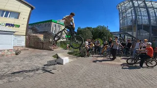 BMX JAM по ВСЕМУ ГОРОДУ|БМХ ДЖЕМ|ТРЮКИ на BMX