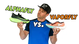 ALPHAFLY vs. VAPORFLY (battle of the magic shoes!!)