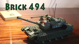 Обзор Brick Century Military 494: Танк