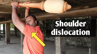 कन्धे की सबसे आसान कसरत | How to set shoulder dislocation with mudgar in hindi