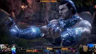 Capga At Juicy Monthly Feb 2018   Tekken 7   Reflex vs Ando   Losers Finals