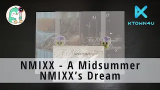 Unboxing NMIXX 엔믹스 A Midsummer Nmixx's Dream | Ktown4u POBs | Party O'Clock