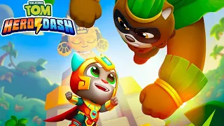 TALKING TOM HERO DASH  New Update 2020 NEW WORLD - THE JUNGLE Android iOS Gameplay HD