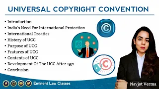 Universal copyright convention | Berne Convention | Features | History | Purpose | UCC 1971