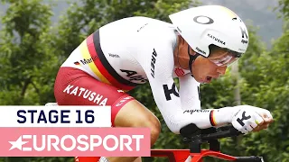 Tony Martin: Time Trial Highlights | Giro d'Italia 2018 | Stage 16