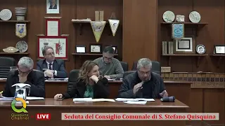 Seduta del Consiglio Comunale di Santo Stefano Quisquina del 12 aprile 2019