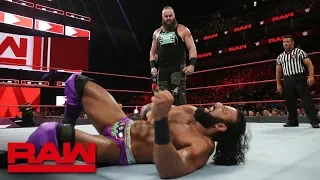 Braun Strowman vs. Jinder Mahal: Raw, Aug. 6, 2018