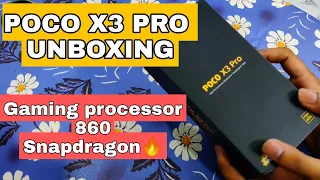 POCO X3 Pro Unboxing & First Look || Snapdragon 860, 120Hz Screen, best gaming processor mobile 2021