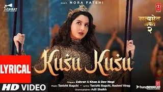 Kusu kusu song ft nora fatehi satyameva jayate 2/ john a divya k tanishk b zahran khan dev n