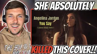 Angelina Jordan - You Say (Lauren Daigle) Xmas Concert Dec 23, 2021 #angelinajordan (REACTION!!)