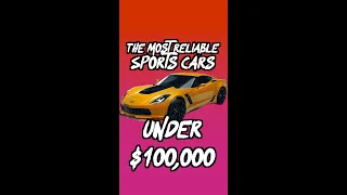 The Most Reliable Sports Cars under $100,000!!