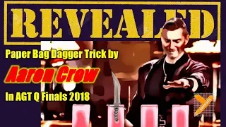 Revealed:  Aaron Crow (Paper Bags and Dagger) in AGT Quarter Finals 2018
