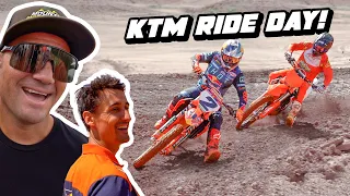 Factory KTM Ride Day At Our Track Moto40! 2023 Lineup