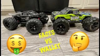 Hyper Go H16BM vs Bezgar 161s 1/16 Brushless RC Beast Comparison. There Is A BIG Difference!