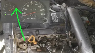 Toyota 1kz te engine rpm checking / 1kz engine smoke checking / 1kz engine sound