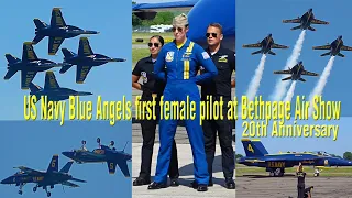 2024 US Navy Blue Angels' dazzling aerobatics and historic first at Bethpage Air Show