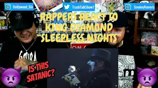 Rappers React To King Diamond "Sleepless Nights"!!! (Live At The Fillmore)