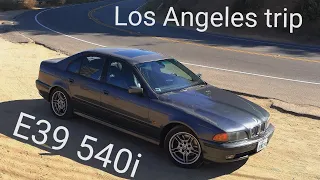 540i LA roadtrip | Mulholland + Pacific Coast Highway | raw cruising footage