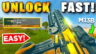 *UNLOCK IN 5 MINUTES* NEW FASTEST WAY To Unlock The M13B In Modern Warfare 2! (Get M13B Fast in MW2)