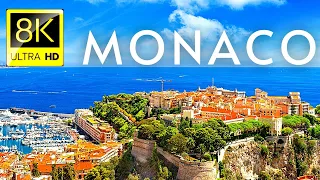 MONACO in 8K ULTRA HD - HDR - Beautiful Scenery, Relaxing Music & Drone Videos