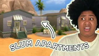 Building a Slum Apartment Complex in the Sims 4