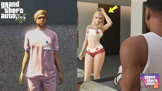 Secret GTA 6 Nurse In GTA 5!(GTA VI Secrets & Easter Eggs)